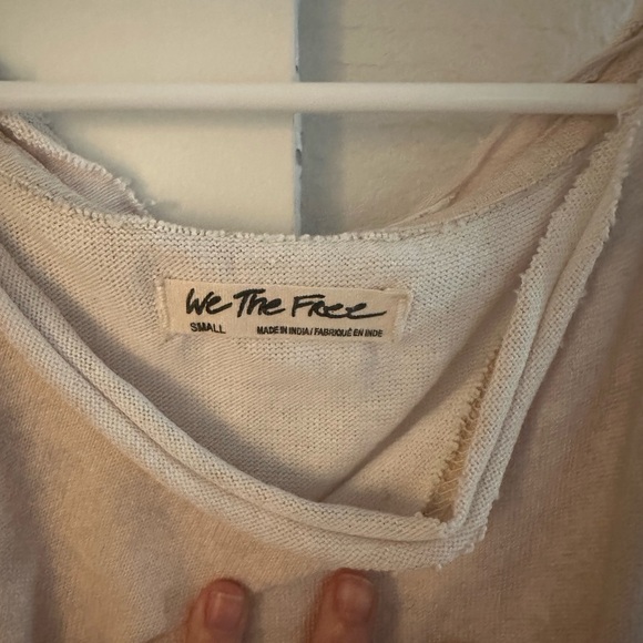 We the Free Beach Dreamin Macrame Fringe Top - Picture 3 of 4